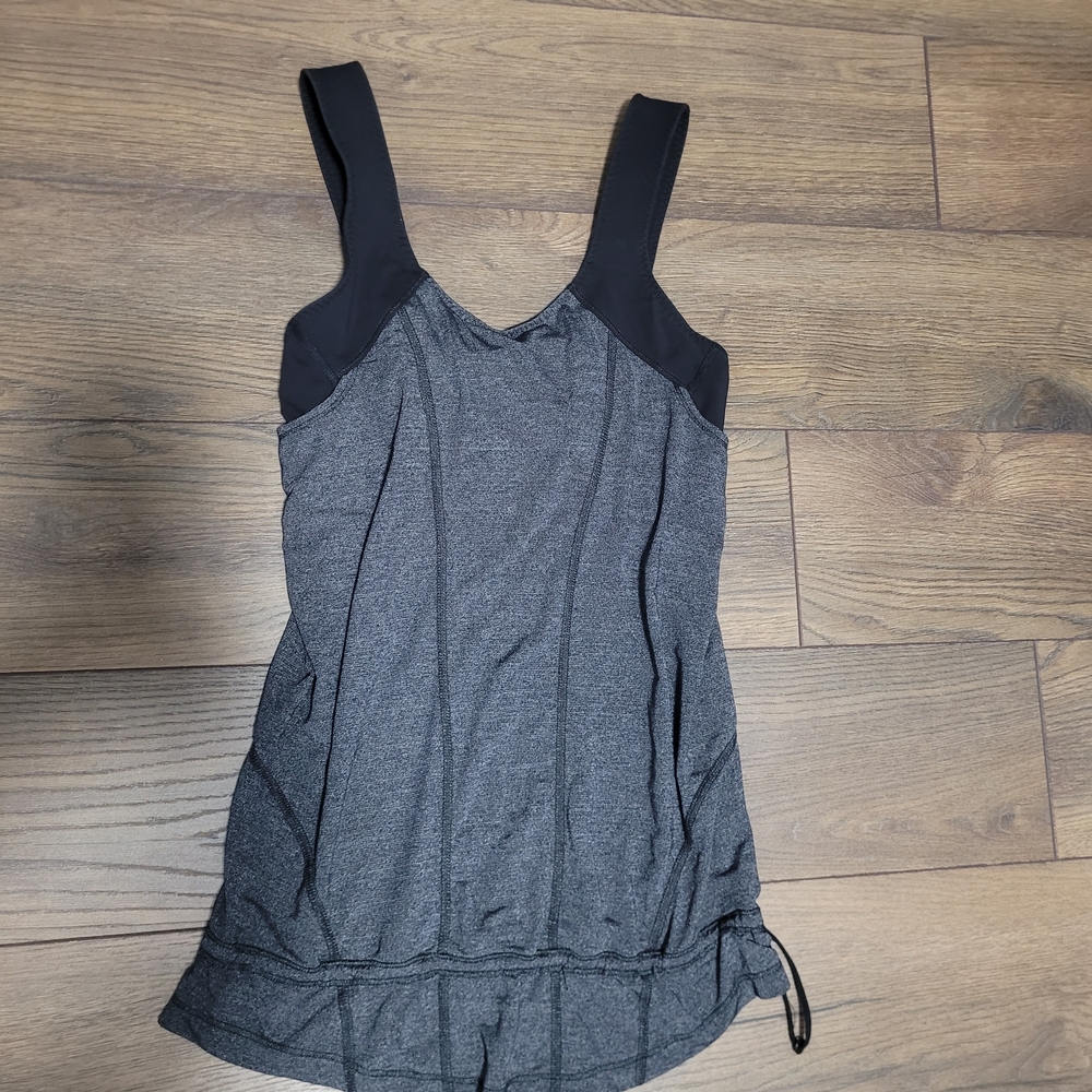 lululemon athletica Gray Tank Top